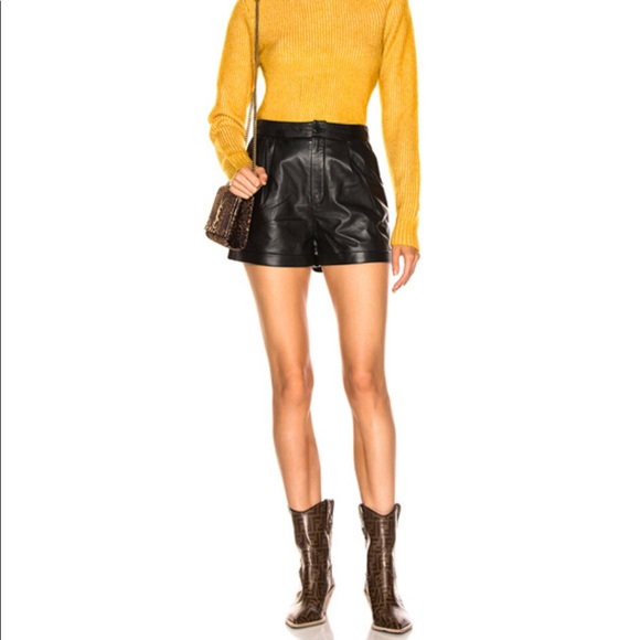 FRAME
Mohair Crew mustard Sweater - Picture 4 of 8
